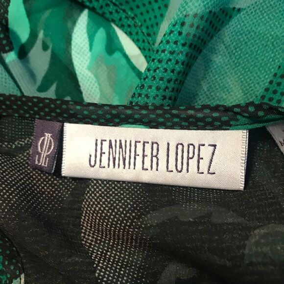 Jennifer Lopez Sheer Open Front and Back Top Sz XS - Picture 4 of 6